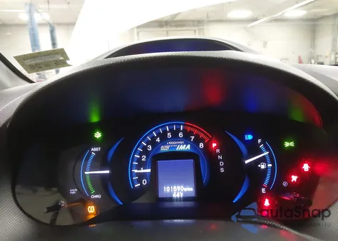 2014 Honda Insight Ex z USA, uszkodzony, nr VIN JHMZE2H73ES001966